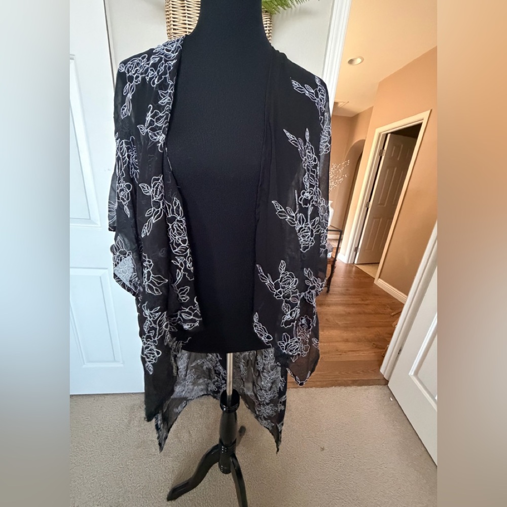 BCBGeneration Black Polyester Lined Garment